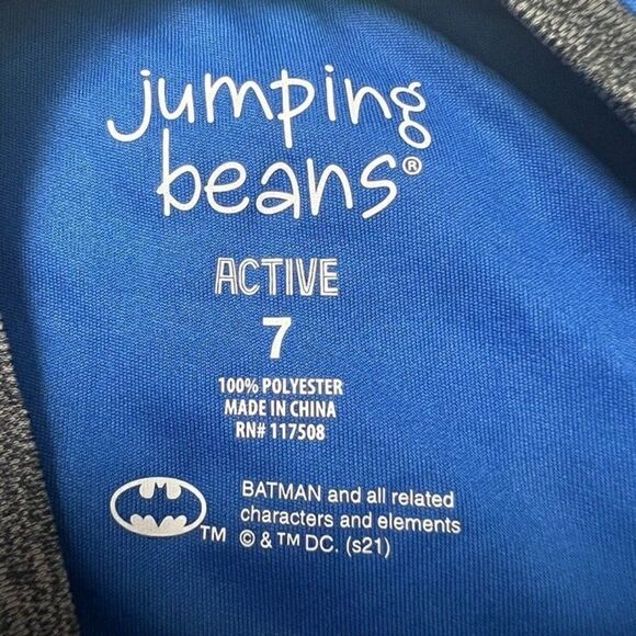 Boys Size 7 jumping Beans DC Comics Batman Muscle Tank Tap Basketball Jersey - Picture 4 of 8